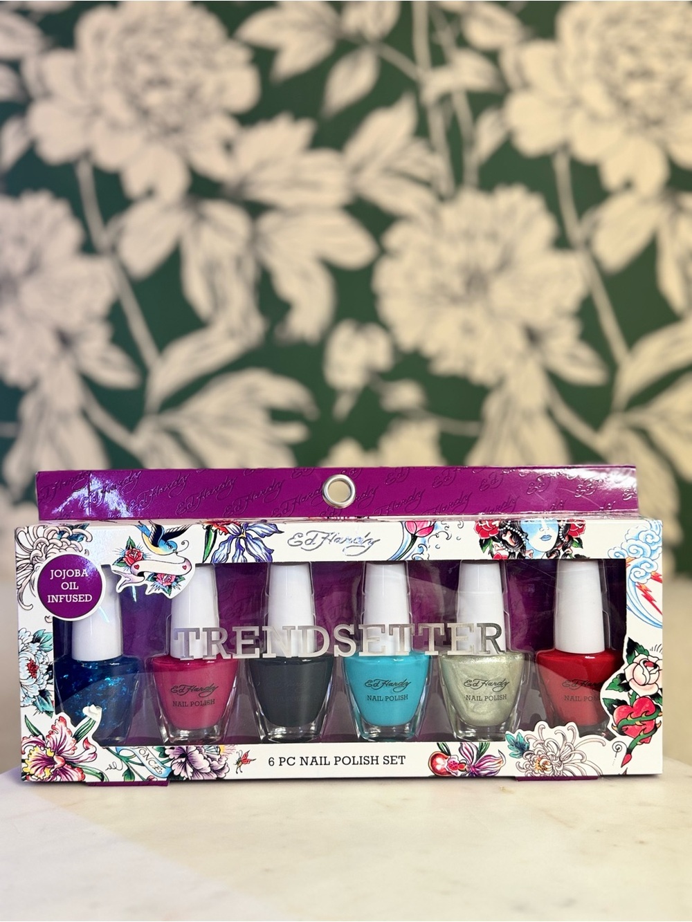 Ed Hardy Trendsetter 6-Piece Nail Polish Set - Multicolor NWT